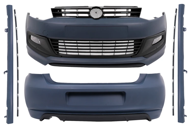 ZESTAW ZDERZAKÓW BODY KIT VW POLO 6 (2009-2017) R-LINE LOOK