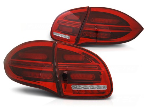 LAMPY TYLNE LED RED WHITE PORSCHE CAYENNE 10-15