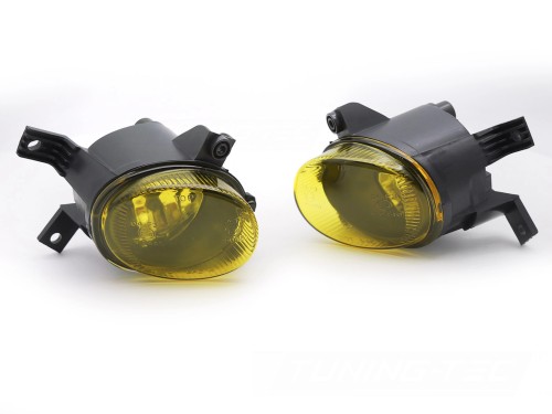 LAMPY PRZECIWMGIELNE HALOGENY YELLOW AUDI A3 8P 03-12 / A4 B7 04-08
