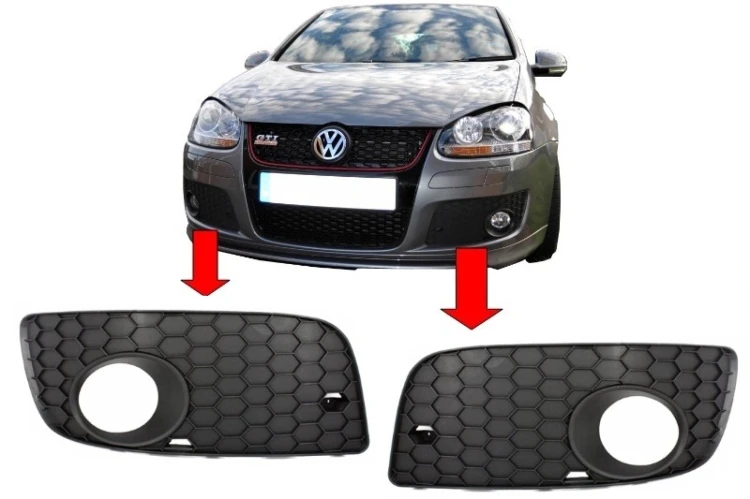 OSŁONY LAMP PRZECIWMGIELNYCH VW GOLF V 5 (2003-2007) GTI LOOK