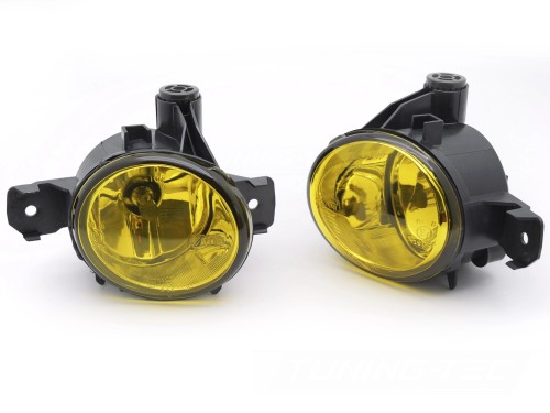 LAMPY PRZECIWMGIELNE HALOGENY YELLOW BMW E87 X1 E84 X3 E83 X5 E70