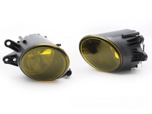 LAMPY PRZECIWMGIELNE HALOGENY YELLOW AUDI A4 B6 00-04/A4 B7 VOLVO C30/S40