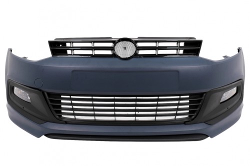 ZESTAW ZDERZAKÓW BODYKIT Z LAMPAMI FULL LED VW POLO 6R (2009-2017) R LOOK