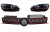 GRILL ATRAPA CHŁODNICY Z LAMPAMI LED VW GOLF 6 VI (2008-2012) GTI LOOK