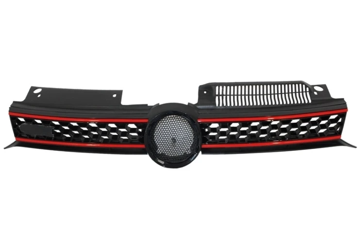 GRILL ATRAPA CHŁODNICY Z LAMPAMI LED VW GOLF 6 VI (2008-2012) GTI LOOK