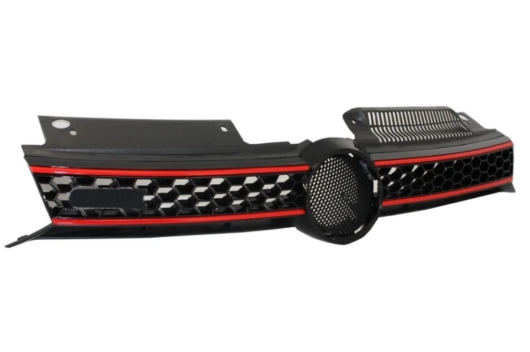 GRILL ATRAPA CHŁODNICY Z LAMPAMI LED VW GOLF 6 VI (2008-2012) GTI LOOK