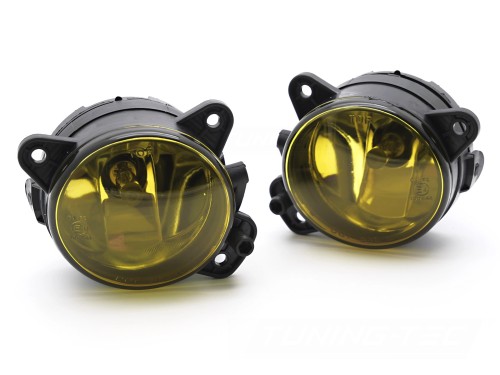 LAMPY PRZECIWMGIELNE HALOGENY YELLOW VW SKODA