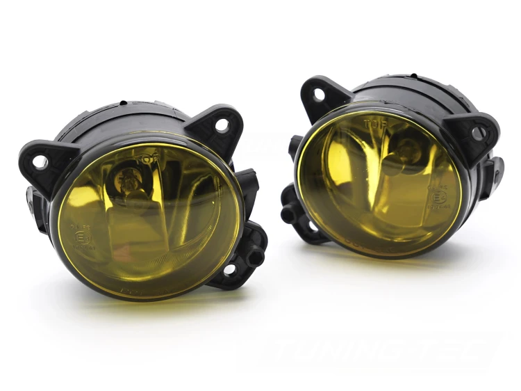 LAMPY PRZECIWMGIELNE HALOGENY YELLOW VW SKODA