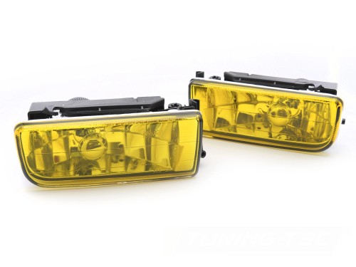 LAMPY PRZECIWMGIELNE HALOGENY YELLOW BMW 3 SERII E36 90-99