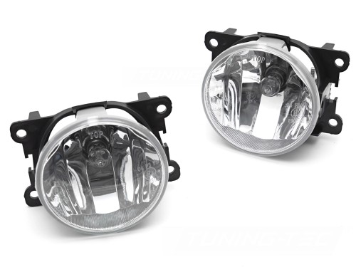 LAMPY PRZECIWMGIELNE HALOGENY CLEAR PEUGEOT/CITROEN