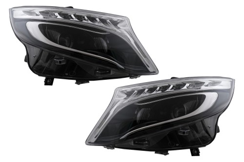 LAMPY REFLEKTORY PRZEDNIE LED MERCEDES KLASY V W447 VITO (2014-2017)