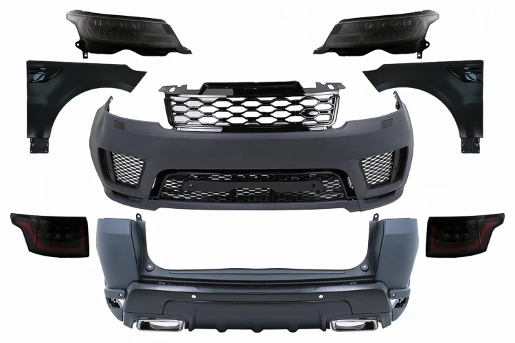 BODY KIT ZDERZAK PRZEDNI TYLNY RANGE ROVER SPORT L494 13-17 FACELIFT LOOK