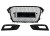 GRILL ATRAPA CHŁODNICY Z OSŁONAMI LAMP AUDI A4 B8 12-15 RS LOOK