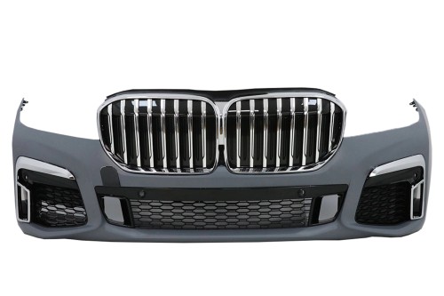 BODY KIT ZDERZAK LAMPY MASKA BMW 7 SERII G12 15-19 KONWERSJA DO G12 LCI