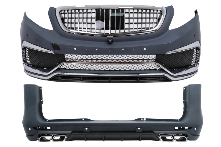 BODY KIT ZDERZAK PRZEDNI TYLNY MERCEDES V KLASA W447 14-19 MAYBACH LOOK