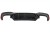 DYFUZOR TYLNY Z KOŃCÓWKAMI BMW 5 SERII G30/31 17+ M5 LOOK CZARNY POŁYSK