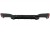 DYFUZOR TYLNY Z KOŃCÓWKAMI BMW 5 SERII G30/31 17+ M5 LOOK CZARNY POŁYSK