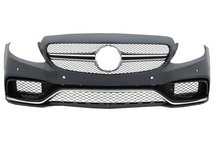BODY KIT ZDERZAK PRZEDNI TYLNY PROGI MERCEDES C W205 SEDAN 14-18 C63 LOOK
