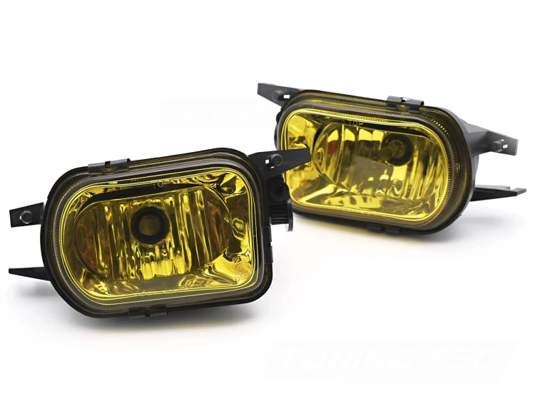 LAMPY PRZECIWMGIELNE HALOGENY YELLOW MERCEDES W203/W209/C215/CL203/R171