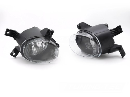 LAMPY PRZECIWMGIELNE HALOGENY CLEAR AUDI A3 8P 03-12 / A4 B7 04-08