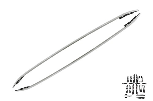 RELINGI DACHOWE LAND RANGE ROVER EVOQUE L538 11-18 CHROM