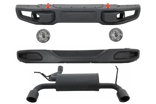BODY KIT ZDERZAK PRZEDNI TYLNY WYDECH JEEP WRANGLER RUBICON JK 07-17