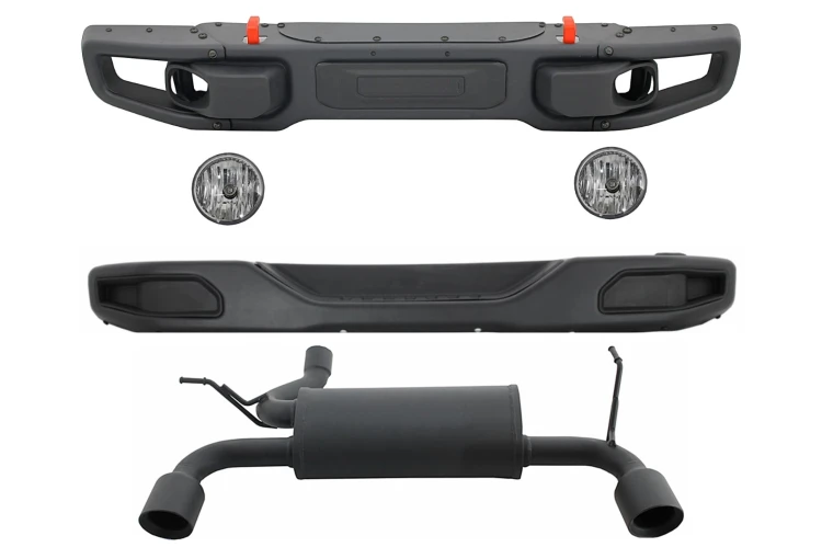 BODY KIT ZDERZAK PRZEDNI TYLNY WYDECH JEEP WRANGLER RUBICON JK 07-17