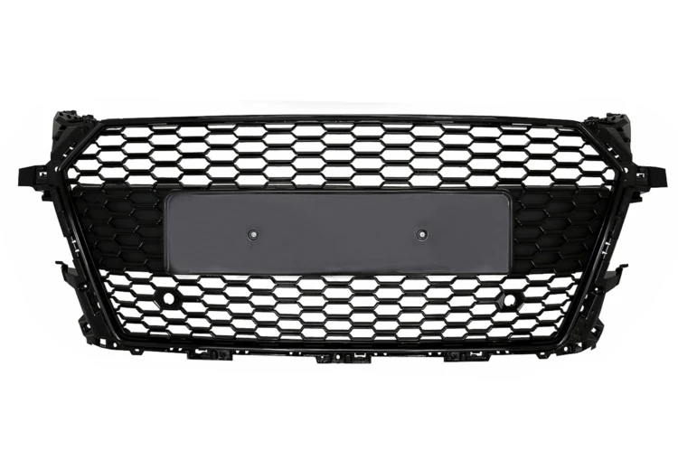 GRILL ATRAPA CHŁODNICY PLASTER MIODU AUDI TT FV 15-17 RS LOOK CZARNY POŁYSK