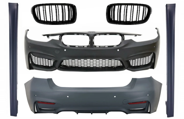 ZESTAW ZDERZAKÓW BODYKIT Z NERKAMI BMW SERII 3 F30 11-19 M3 LOOK
