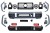 BODY KIT ZDERZAK LAMPY MERCEDES G KLASA W463 08-17 KONWERSJA NA W464 2018
