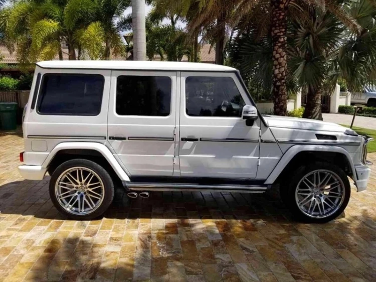 PROGI STOPNIE PROGOWE MERCEDES G W463 89-18 AMG