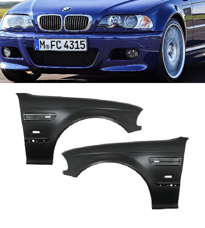 BŁOTNIKI POSZERZENIA BMW 3 E46 (1998-2001) M3