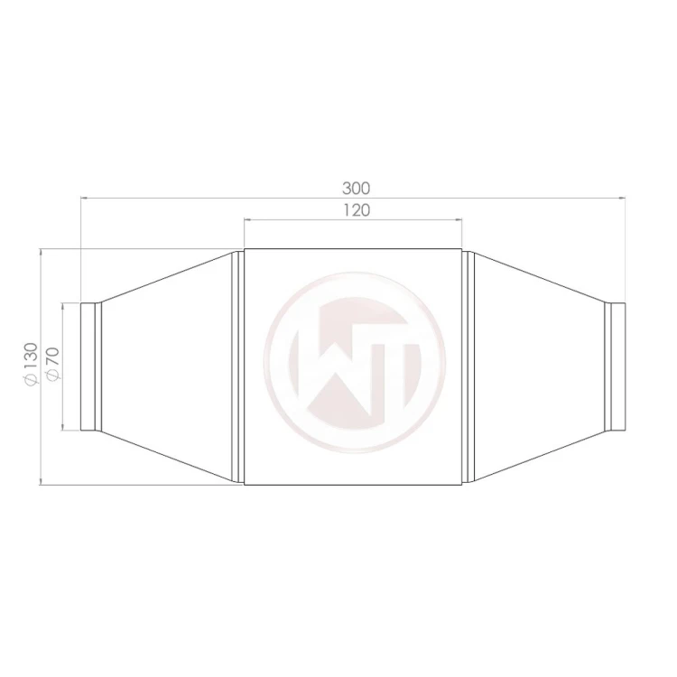 WAGNER SPORT UNIWERSALNY KATALIZATOR 200CPSI EU6