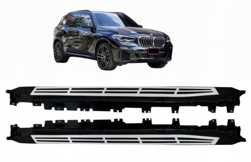 STOPNIE PROGOWE PROGI BMW X5 G05 18+ ALUMINIOWE