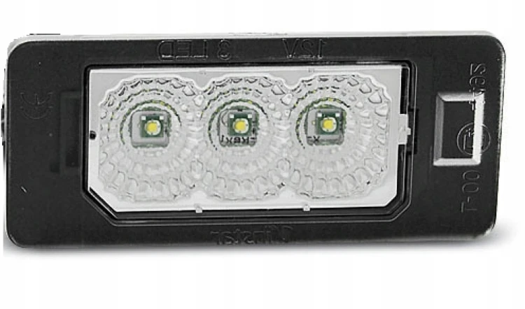 OŚWIETLENIE REJESTRACJI LED BMW X3 F25 (10-17)