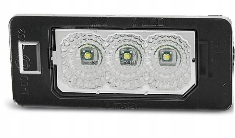 OŚWIETLENIE REJESTRACJI LED BMW X3 F25 (10-17)