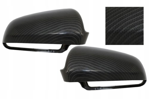 OBUDOWA LUSTERKA AUDI A4 B7 (2005-2007) CARBON