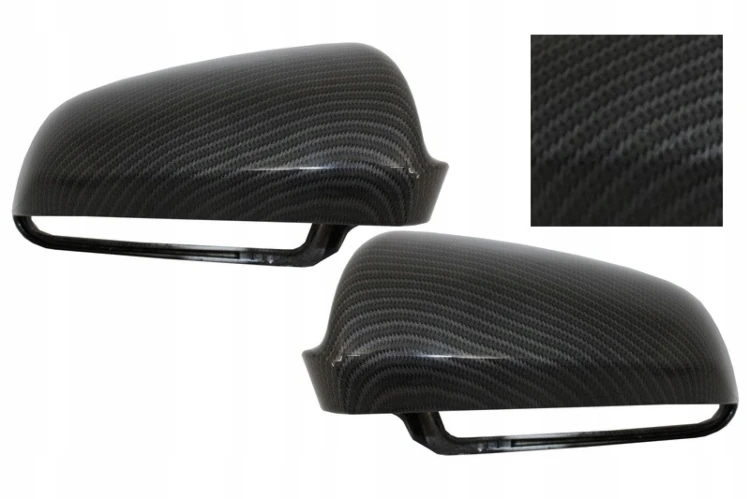 OBUDOWA LUSTERKA AUDI A4 B7 (2005-2007) CARBON