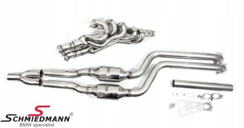 SCHMIEDMANN BMW E46 M54B22 KOLEKTOR + KATALIZATOR