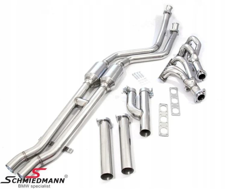 SCHMIEDMANN BMW E36 M52B20 KOLEKTORY + KATALIZATOR