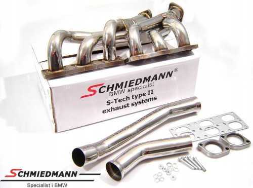SCHMIEDMANN BMW E39 M52B25 KOLEKTORY WYDECHOWE