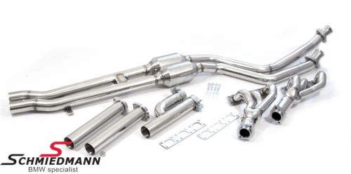 SCHMIEDMANN BMW E36 M50B25 KOLEKTORY + KATALIZATOR