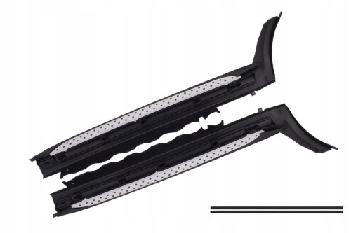 STOPNIE PROGOWE PROGI BMW X3 E83 (04-10) ALUMINIUM