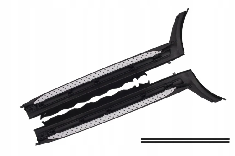 STOPNIE PROGOWE PROGI BMW X3 E83 (04-10) ALUMINIUM
