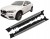 STOPNIE PROGOWE PROGI BMW X6 F16 (15-19) ALUMINIUM