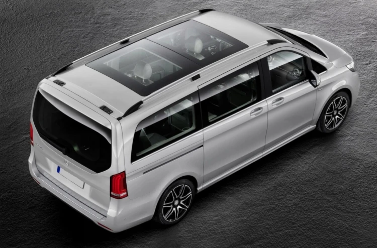 RELINGI NA DACH MERCEDES V KLASA W447 (2014-UP)