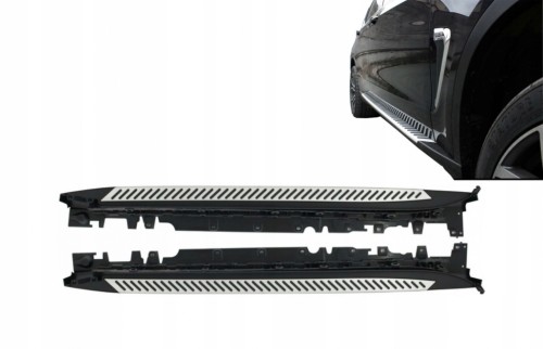 STOPNIE PROGOWE PROGI BMW X5 F15 (14-18) ALUMINIUM
