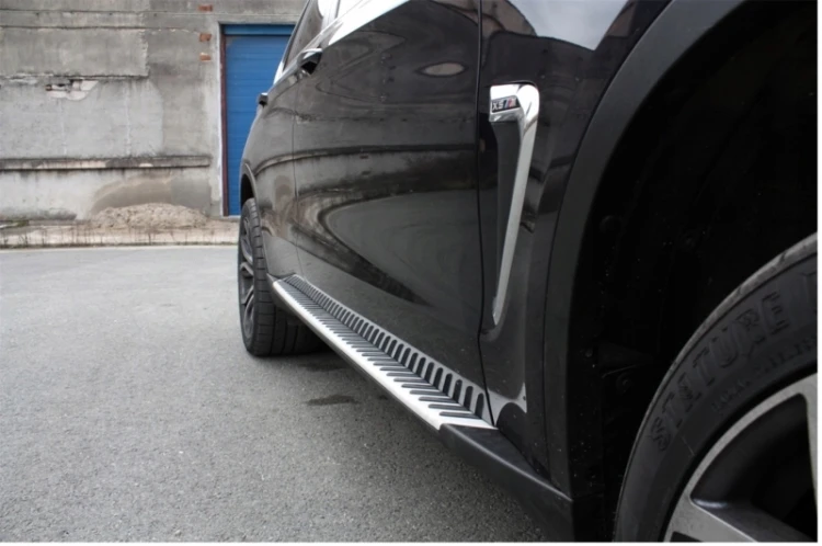 STOPNIE PROGOWE PROGI BMW X5 F15 (14-18) ALUMINIUM