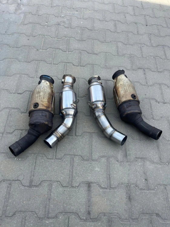 DOWNPIPE ALFA ROMEO GIULIA QUADRIFOGLIO KATALIZATOR SPORTOWY EURO 6 WAGNER