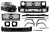 BODY KIT ZDERZAK GRILL SPOILERY PAKIET B-DESIGN MERCEDES G-KLASA W465 2024+